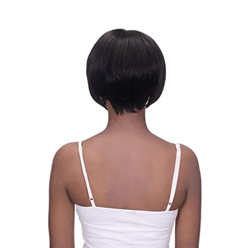 Réel coiffure headgear bobo cheveux courts pour dissimuler la perte de volume