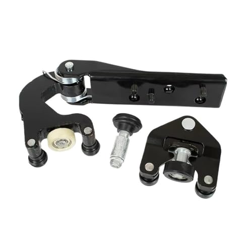 Guide de galet pour porte coulissante Master 3 kit complet haut centre bas