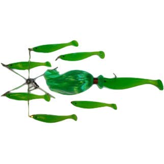 Shad Umbrella Rig Sport Dredge Teaser (Purple Shad)