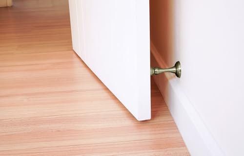 Image of Richelieu | Onward 3-inch (76 mm) Magnetic Door Stop, Antique Brass