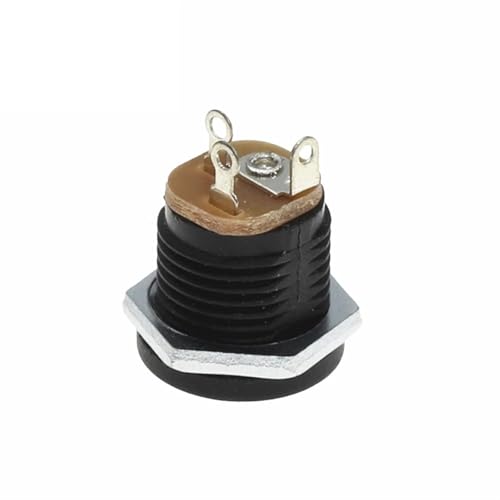 Conectores de alimentación CC DC-022 con toma de panel de 12V, kit de 10 unidades de alta calidad 4