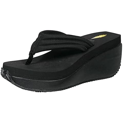 Volatile Women's Frappacino Thong,Black,8 M Cover