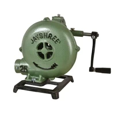 ASHIRWAD JAYSHREE Hand Air Blower, Manual Hand Crank Operated, Cast Iron, No. 25-image-15