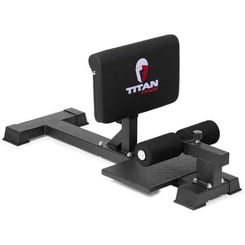 Titan Fitness Sissy Squat Machine, Lower Body Strength Training Equipment, 300 LB Capacity, Home Gym Leg Exercise Station for Abs, Thighs, Glutes, and Leg Isolation