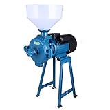 Materiali di alta qualità: questo macinino per cereali utilizza materiali di alta qualità per garantire qualità e durata. L'alloggiamento del condensatore è realizzato in ghisa zincata resistente alla corrosione, il processo di trasporto non viene schiacciato e mette fine alla ruggine.