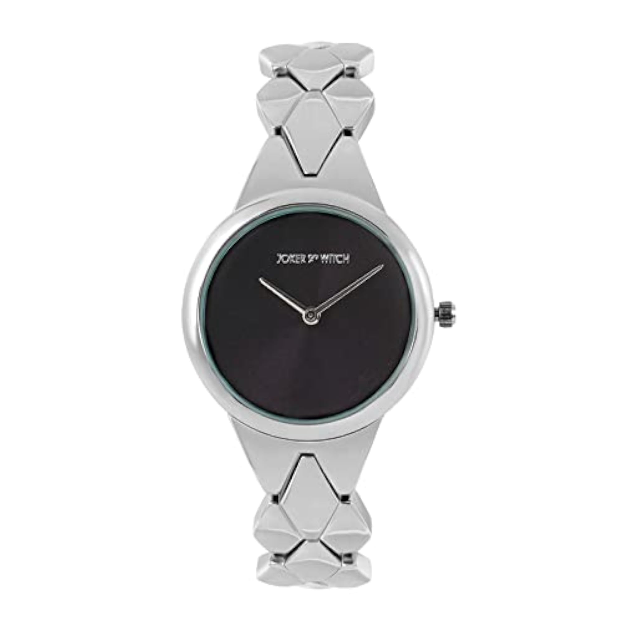 Women's Gretchen Silver Analog Watch Bracelet Stack Combo
