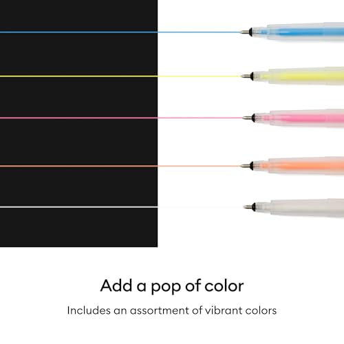 Cricut® Acrylic Gel Pens Set, 1.0 mm (6 ct) - For use with Maker, Explore, & Venture Machines
