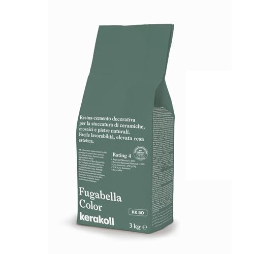 Masilla para juntas Kerakoll Fugabella KK 50 verde oscuro 3
