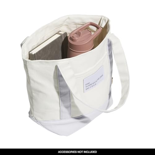 Image of adidas Canvas Court Tote Bag | Roomy Interior, Interior Pockets, Comfortable Straps, Durable Build, Everyday & Court Ready