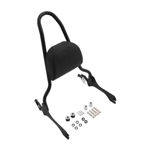 Dossier passager arrière moto haut de gamme avec kit de fixation pour Softail Fat Boy 18-24