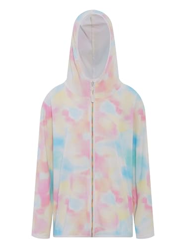 Kids Summer Sun-Protective Jacket Boys Girls UPF 50+ Lightweight Zipper UV Blocking Hooded Jacket