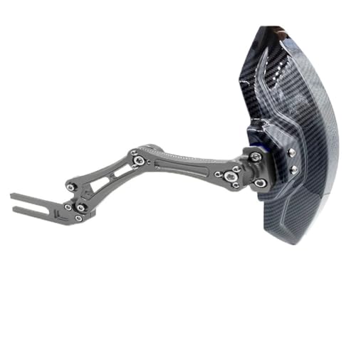 Garde-boue arrière universel aluminium moto carénage carbone imprimé