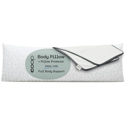 Coop Home Goods Adjustable Full Body Pillow (20x54) & UltraTech Body
