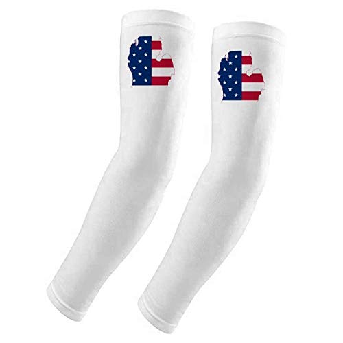 Manchon de protection solaire pour eviter les coups de soleil bras motif USA