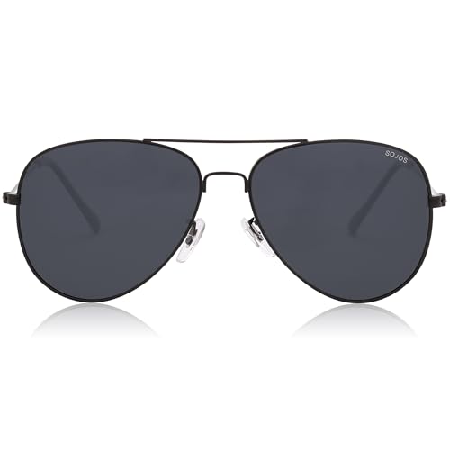 SOJOS Classic Aviator Polarized Sunglasses for Men...