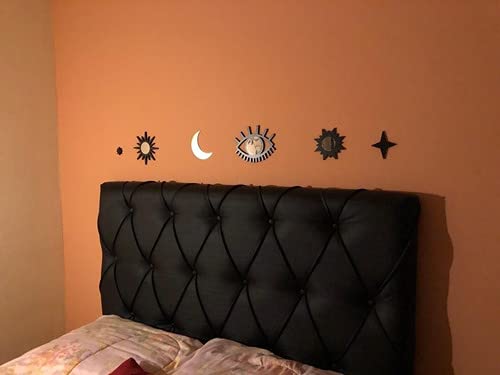 Conjunto Espelho Místico Celestial Esotérico Decorativo