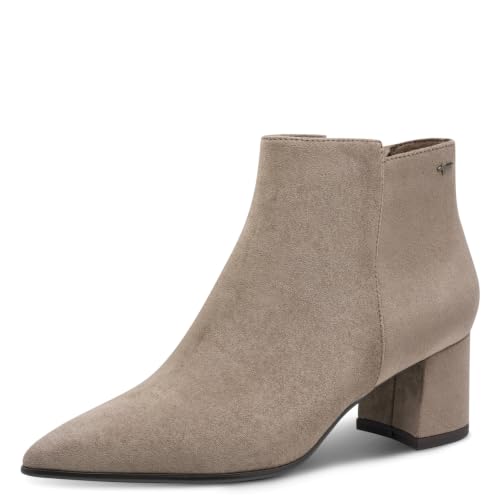 Tamaris Damen Stiefelette 1-25022-47 341 Taupe Gr. 39