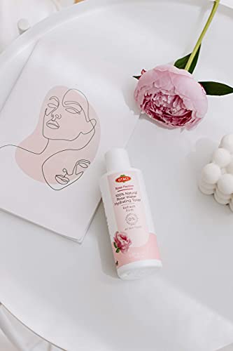 Otaci Rose Passion 100% Natural Rose Water Hydrating Toner, Facial Skin Moisturizer Hydrating Natural Cleanser #TOP7