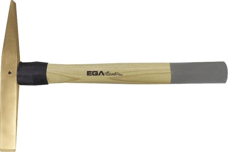 SCALING HAMMER 370 GR WOODEN HANDLE NON SPARKING BRASS