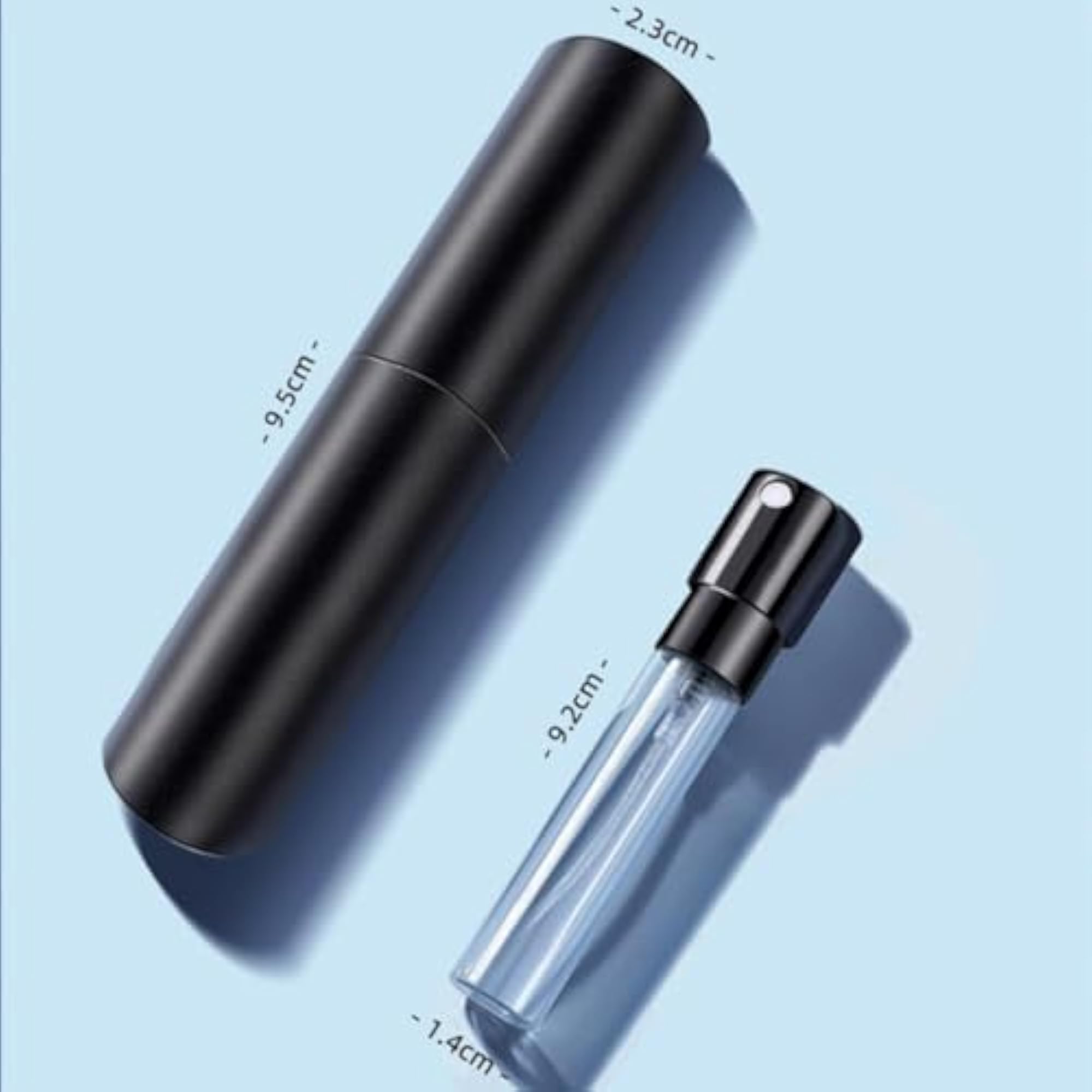 Empty Refillable Atomizer Spray Bottle, Portable Mini