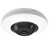 5MP FishEye Panoramic Poe IP Security Camera, OEM DS-2CD2955FWD-IS with 1.05mm Fixed Lens, 180° Wide