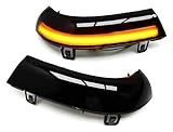 skoda octavia rs 2007 2.0 tdi Para Skoda Para Superb Para B5 2002 2003 2004 2005 2006 2007 2008 Luz LED intermitente dinámica para espejo retrovisor 2 unidades