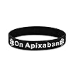 On Apixaban Medical Alert Wristband Bracelet Blood Clot ID Silicone UK (Pack of 4) (Large 20cm) #1