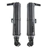 A-Premium 2PCS Front Driver and Passenger Side Headlight Headlamp Washer Nozzle Jet Sprayer Compatible with BMW F25 Series X3 2011 2012 2013 2014, Sport Utility