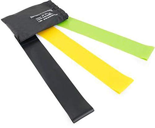 GymWar Resistance Loop Bands, Resistance Exercise Bands for Home Fitness, Stretching, Strength Training, Physical Therapy, Natural Latex Workout Bands, Pilates Flexbands Set-3 (B08DLWNMJC) Amazon Price History, Amazon Price Tracker