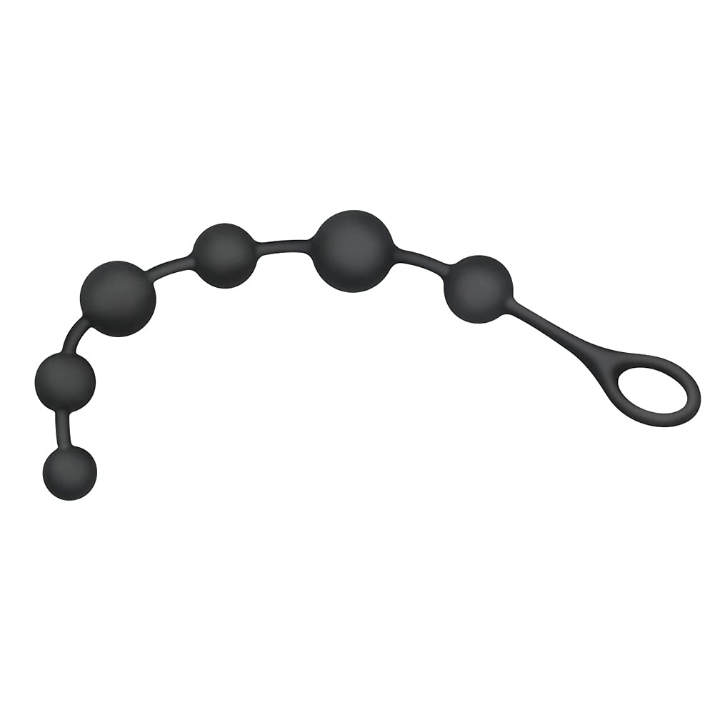 Plug Anal En Silicone, Bouchon Anal Flexible Entraîneur Anal Chaîne Anale Avec 6 Boules De Tailles Différentes Jouet Sexuel Anal Pour Les Hommes, Les Femmes Et Les Couples
