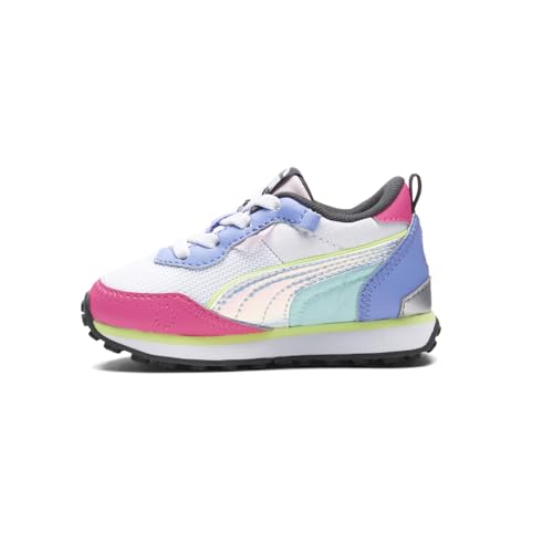 PUMA Kids Girls Rider Fv Future Vintage Lace Up Sneakers Shoes Casual - Beige, Pink3