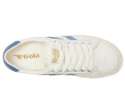 Image of Gola Tennis Mark Cox Off-White /Vista Blue 8 B (M)