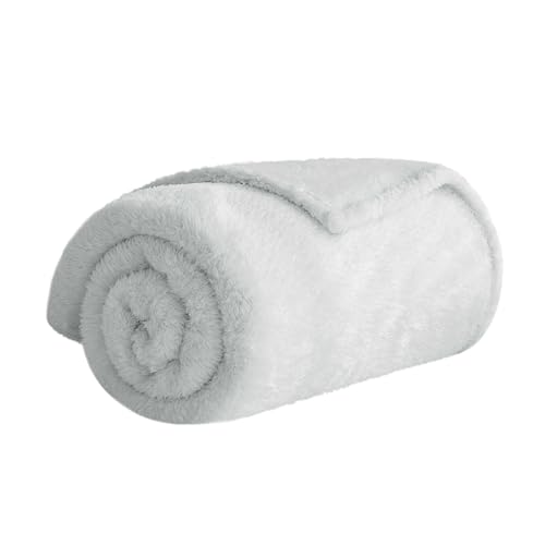 Super-Soft-Dog-Blankets-for-Small-Dogs-Small-Cat-Blanket-Washable-for-Couch-Protection-Plush-Sherpa-Fleece-Puppy-Blanket-Light-Gray-S - Cucciolini Doodles Super-Soft-Dog-Blankets-for-Small-Dogs-Small-Cat-Blanket-Washable-for-Couch-Protection-Plush-Sherpa-Fleece-Puppy-Blanket-Light-Gray-S