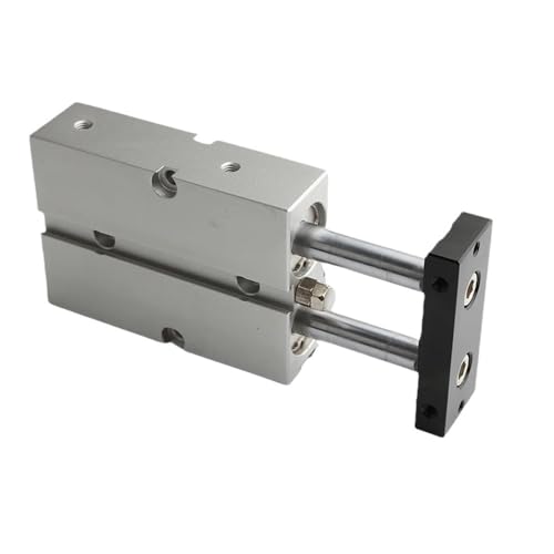 Cilindro neumático TN con doble vástago y base reforzada de aluminio (1 pieza) 3