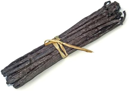 1 oz Tanzanian Vanilla Beans Whole Grade A Vanilla Pods for Homemade Vanilla Extract, Baking, Ice Cream, Flavoring, & Vanilla Powder