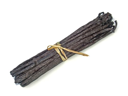 1 oz Tanzanian Vanilla Beans Whole Grade A Vanilla Pods for Homemade Vanilla Extract, Baking, Ice Cream, Flavoring, & Vanilla Powder