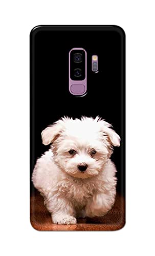 Image of Printed Hard Back Cover Case for Samsung Galaxy S9 Plus | Samsung S9+ Back Cover (Puppy Dog) -203