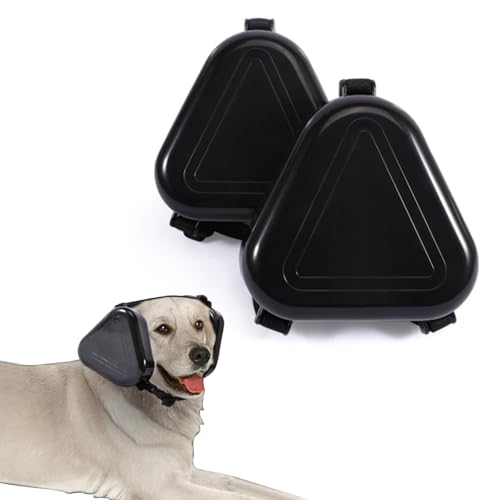 Ruiqas Hunde Kopfhörer für Gehörschutz Noise Cancelling Ohrschützer Lärmschutz Muffs Hunde Gehörschutz für Gewitter Jagd