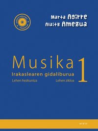 Portada de Musika LH 1 Gidaliburua