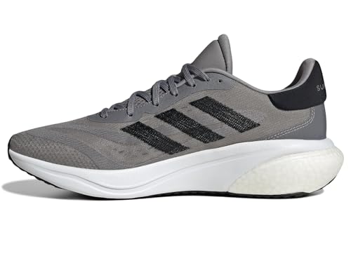 adidas Men's Supernova 3 Sneaker, Grey/Core Black/White, 11
