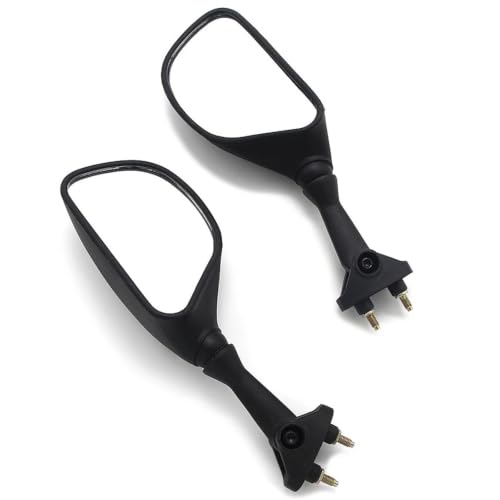 Espejos retrovisores para Kawasaki Ninja ZX6R 2003-2004 en color negro para repuesto original