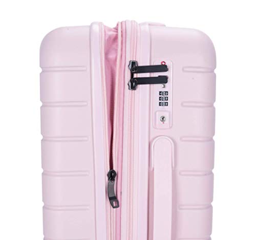 Image of Sherrpa 20 Inch Cabin Size Destiny Hardside Polycarbonate Expandable Luggage Trolley with Spinner Wheels and TSA Approved Combination Lock (Capin Size 20 inch)