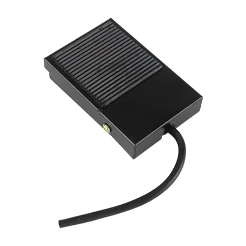 Controlador de pedal TFS-1 interruptor de pie con reinicio automático negro de 16cm