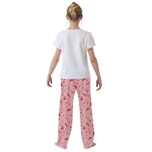 Pajama Bottoms, Martini Glasses Pajamas Pant Sleep Long Pants Lounge Wear Sleepwear Soft Pjs3