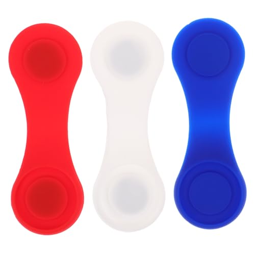 Happyyami 3 Piezas Gorra de Golf de Silicona Golf para Practicar estampador de Golf Accesorios Golf Clip Sombrero Golf Clip de Sombrero de Golf de Colores marcadores de de Golf imán