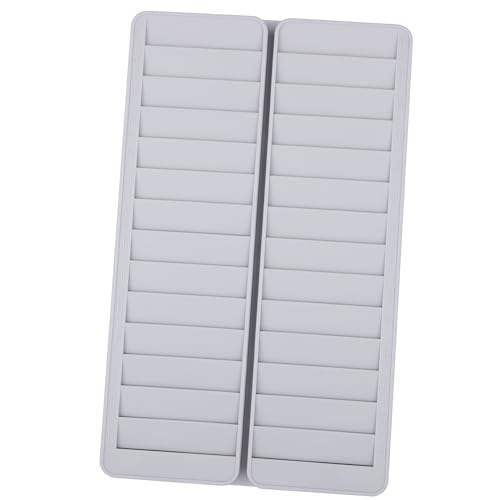 Time Card Holder, Time Card 28 Pockets Slots Wall Mounted Stacking Rack Holder for Employees, Payroll Recorders for Office Factory Supplies