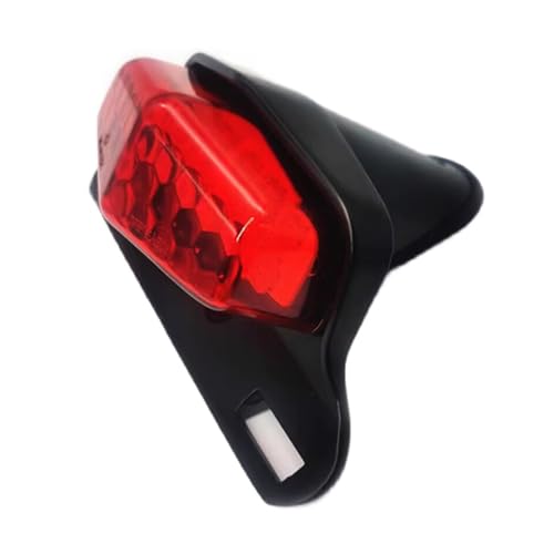 Feu de freinage universel moto vintage look Lucas en acier durable et finition premium