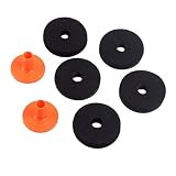 Manchon smooth fit : fabriqué en plastique durable, parfaitement positionné à la hauteur optimale pour permettre un contrôle total du réglage de votre batterie et de la qualité de votre jeu. feutre d'embrayage de charleston, feutres et manchons de cymbales