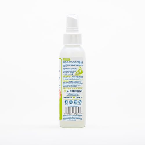 Image of Wondercide - Flea, Tick & Mosquito Spray for Dogs, Cats, and Home - Flea and Tick Killer, Control, Prevention, Treatment - with Natural Essential Oils - Pet and Family Safe - Lemongrass 4 oz