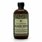 Black Seed Oil - 16 oz Glass Bottle. 100% Pure & Cold-Pressed. Unfiltered, Undiluted, Raw. Non-GMO &